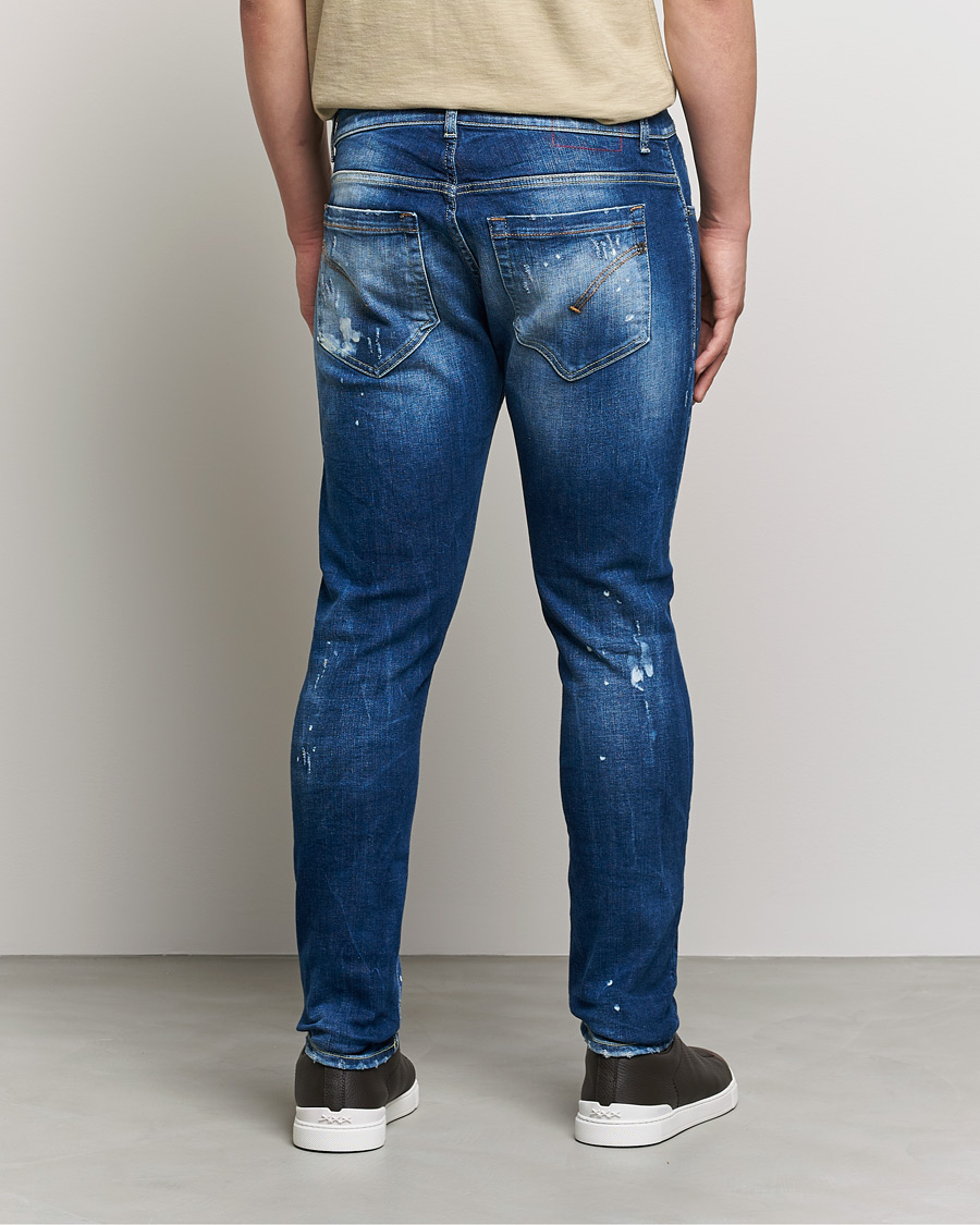 Men | Jeans | Dondup | George Destroyed Jeans Blue