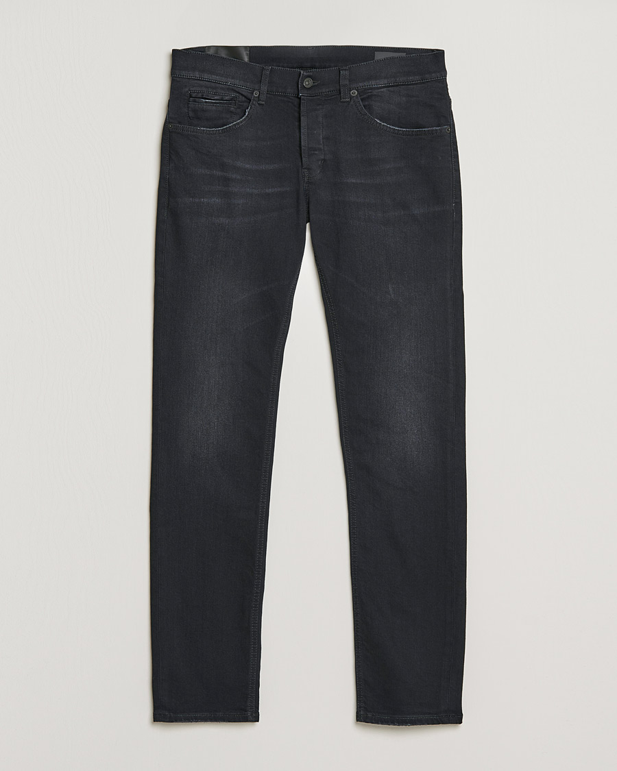 Men | Jeans | Dondup | George Destroyed Jeans Black