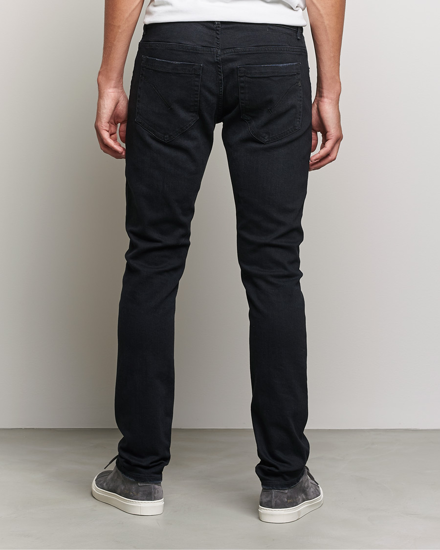 Men | Jeans | Dondup | George Destroyed Jeans Black