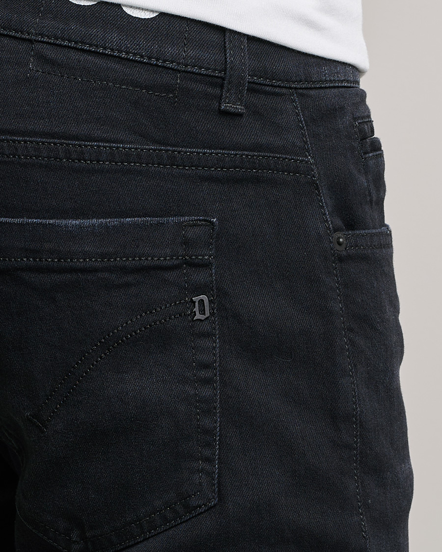 Men | Jeans | Dondup | George Destroyed Jeans Black