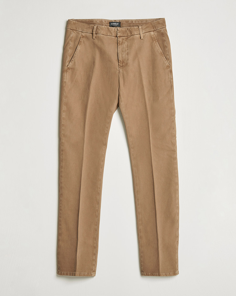 Men | Trousers | Dondup | Gaubert Chinos Camel