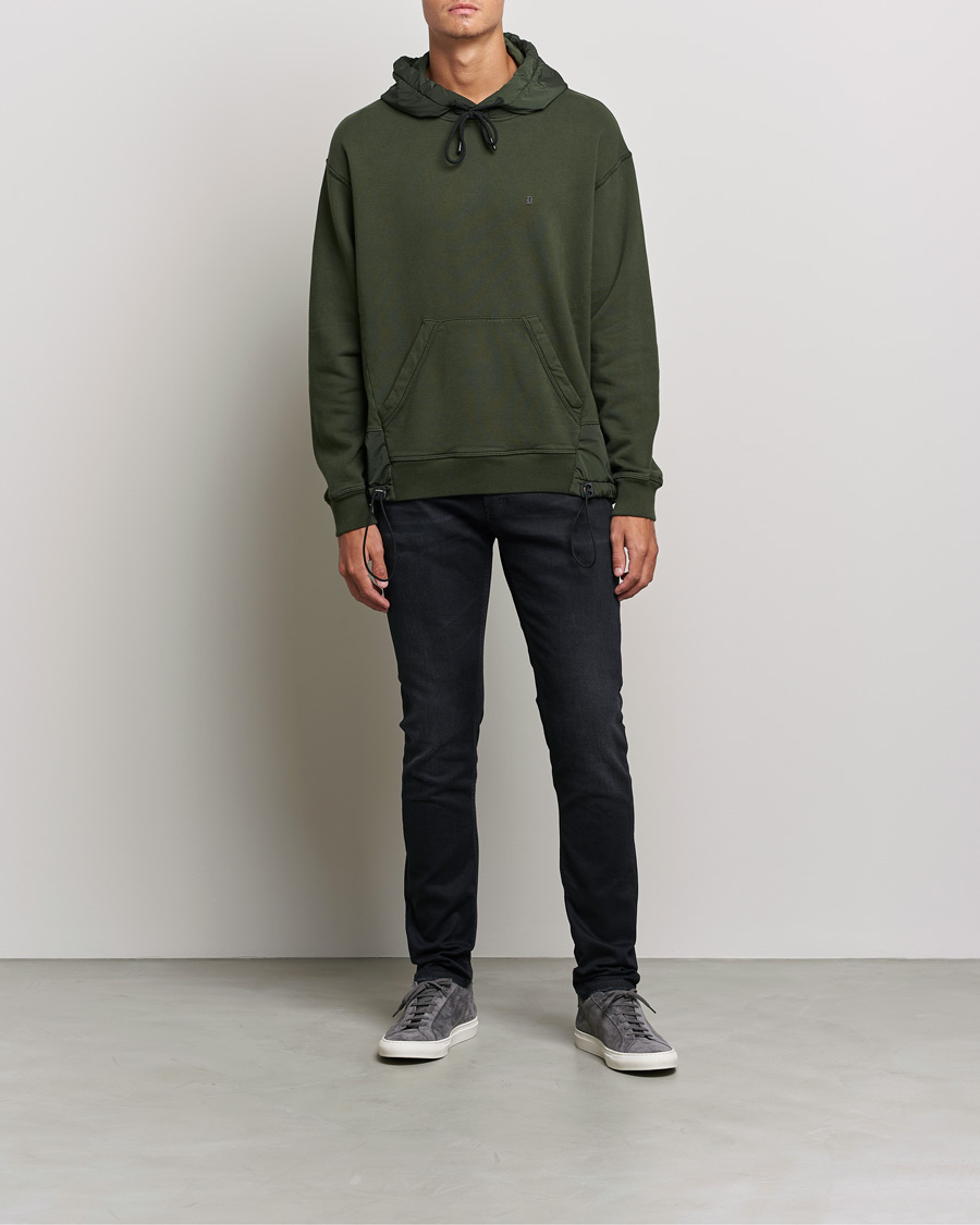 Men | Sweaters & Knitwear | Dondup | Felpa Cotton Hoodie Green