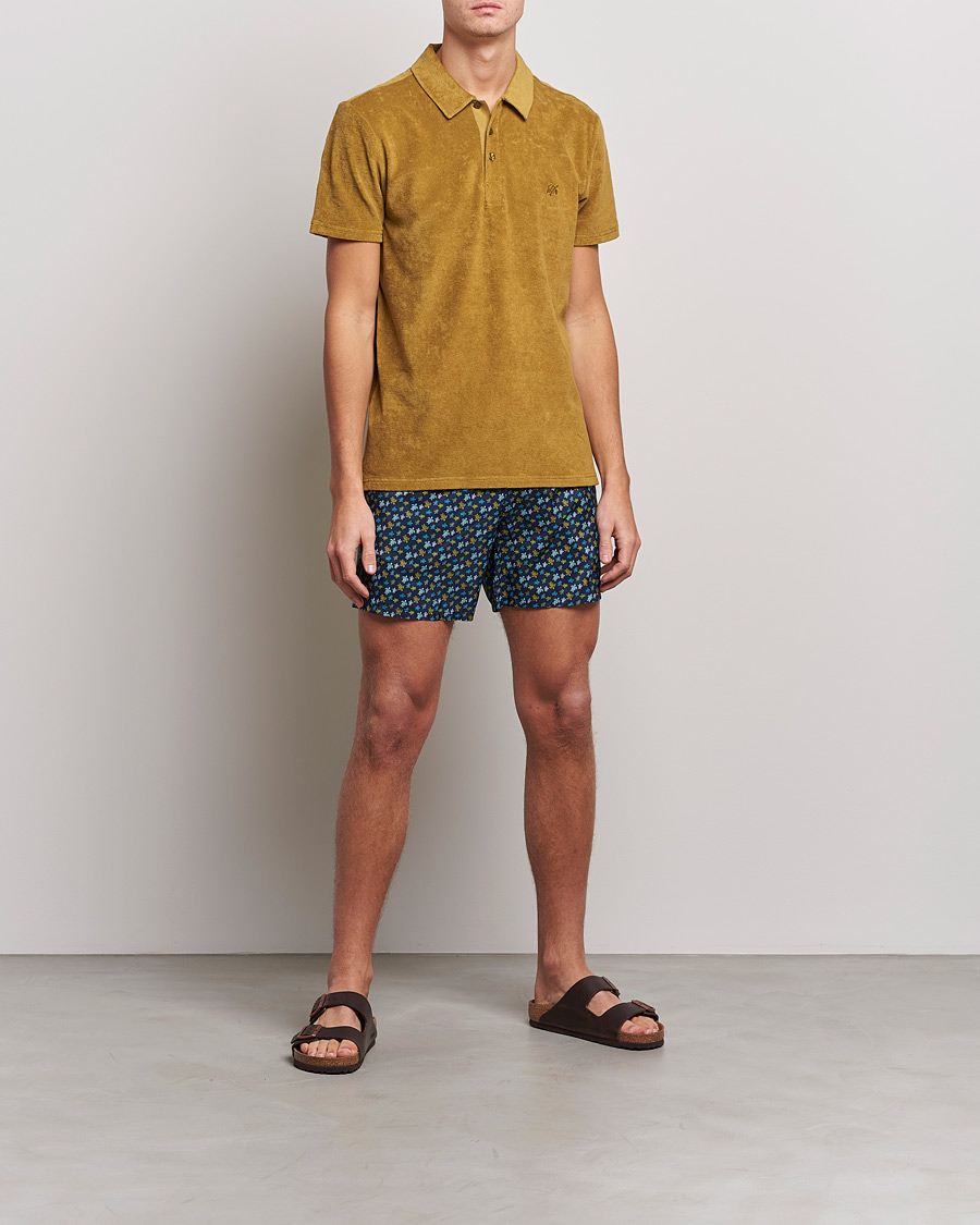 Men | Short Sleeve Shirts | Vilebrequin | Phoenix Terry Shirt Écorce