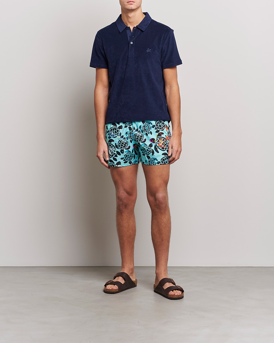 Men | Swimwear | Vilebrequin | Moorise Swim Shorts Lagon
