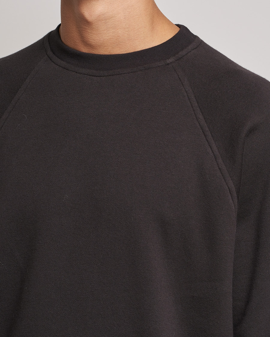 Men | Sweaters & Knitwear | Auralee | Fluffy Sweatshirt Dark Brown