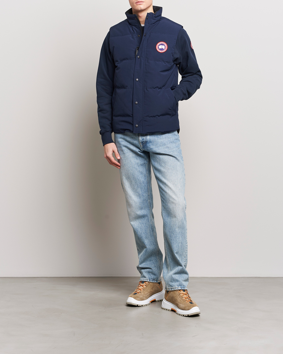 Men | Gilets | Canada Goose | Garson Vest Atlantic Navy