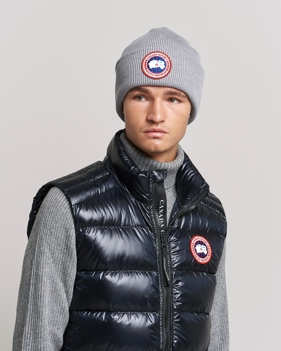 Men | Canada Goose Arctic Disc Toque Heather Grey | Canada Goose | Arctic Disc Toque Heather Grey