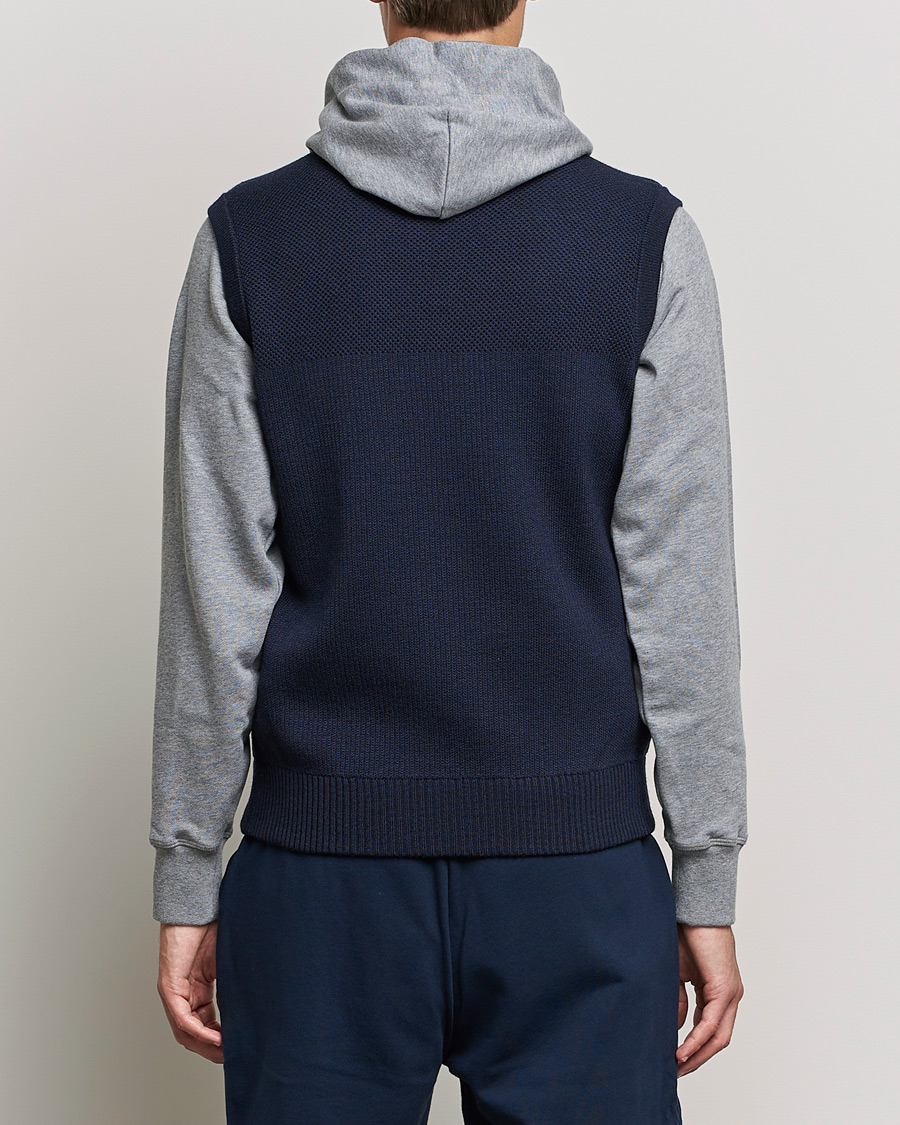 Men | Gilets | Canada Goose | Hybridge Knit Vest Navy