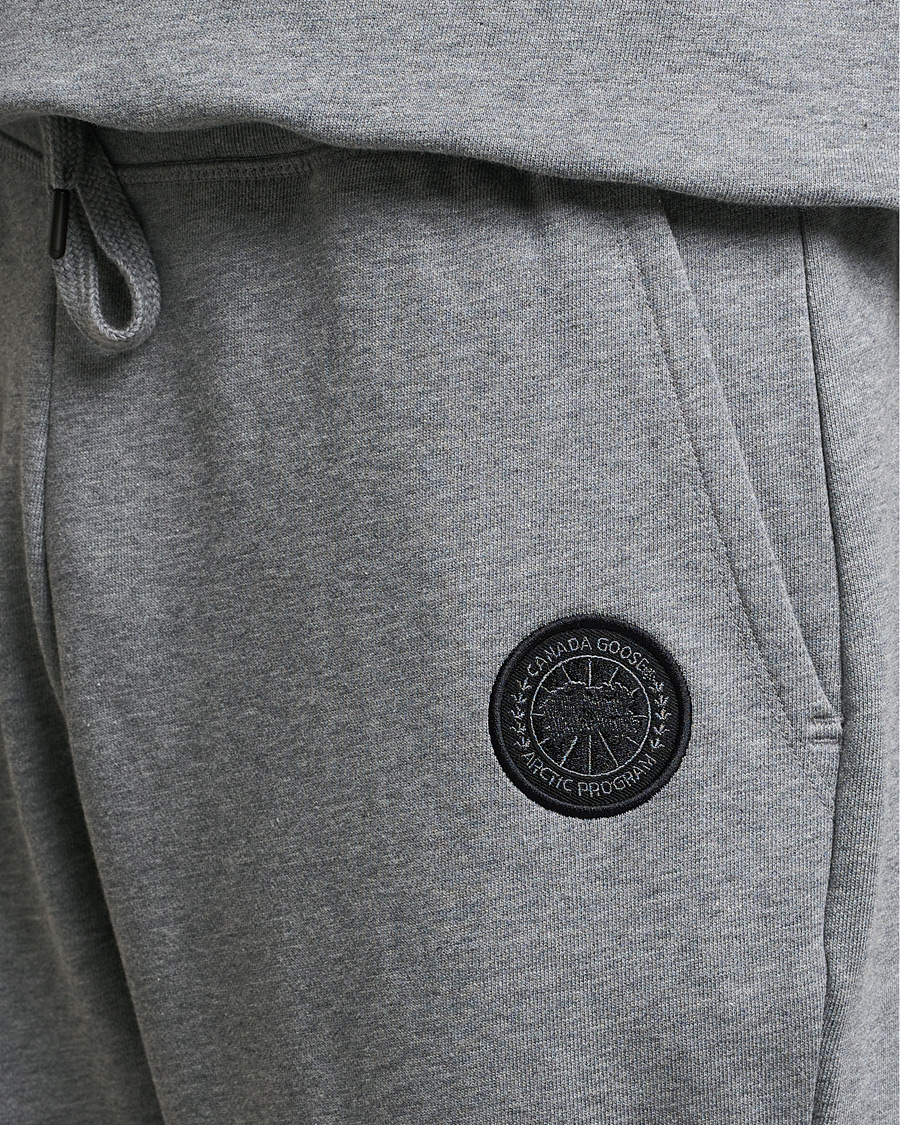 Men | Trousers | Canada Goose Black Label | Huron Sweatpants Stone Heather