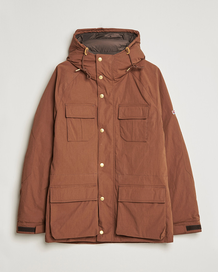 Men | Coats & Jackets | Holubar | Deer Hunter Padded Parka Argan Oil