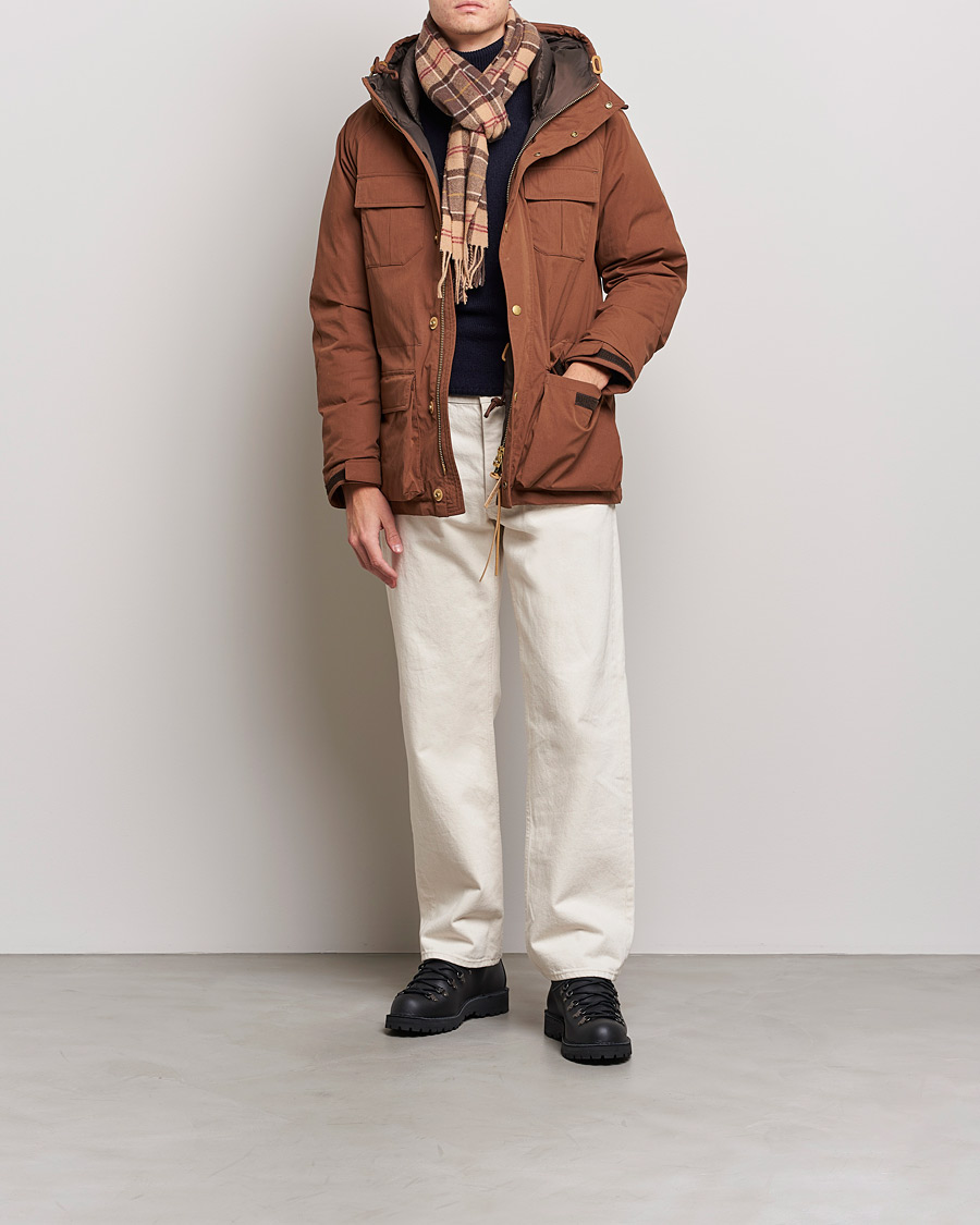 Men | Coats & Jackets | Holubar | Deer Hunter Padded Parka Argan Oil