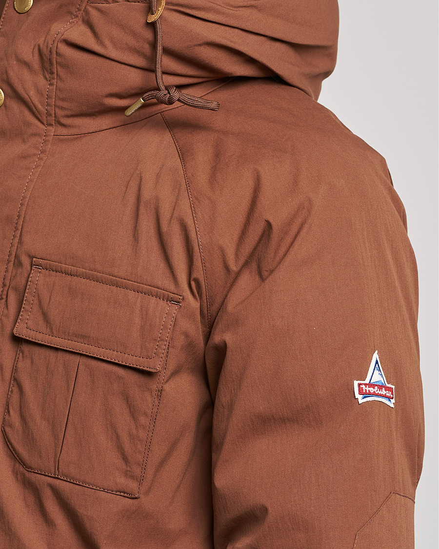 Men | Coats & Jackets | Holubar | Deer Hunter Padded Parka Argan Oil