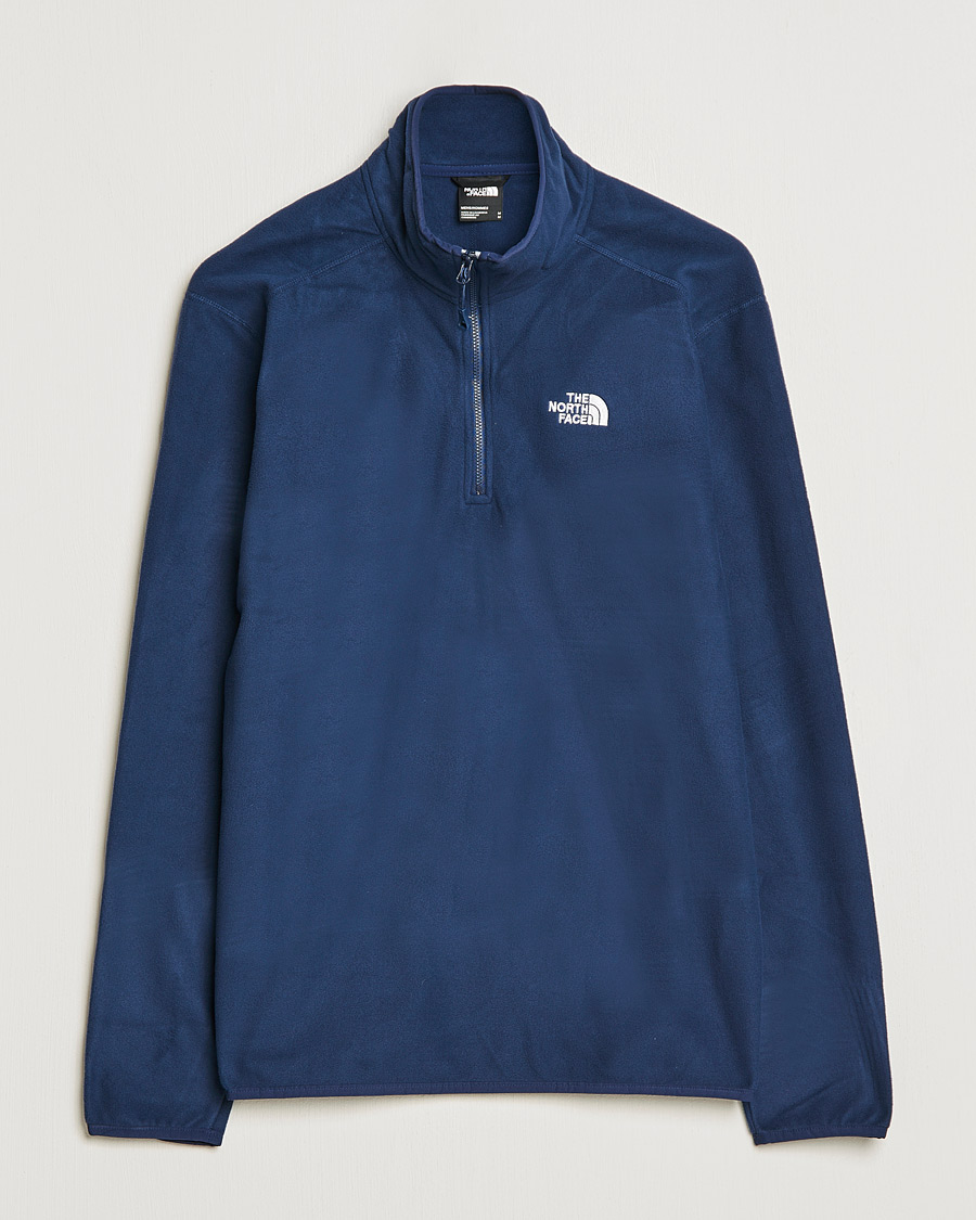 Mens Clothing Sweaters and knitwear Zipped sweaters The North Face 100 Glacier 1/4 Zip Fleece in Blue for Men 