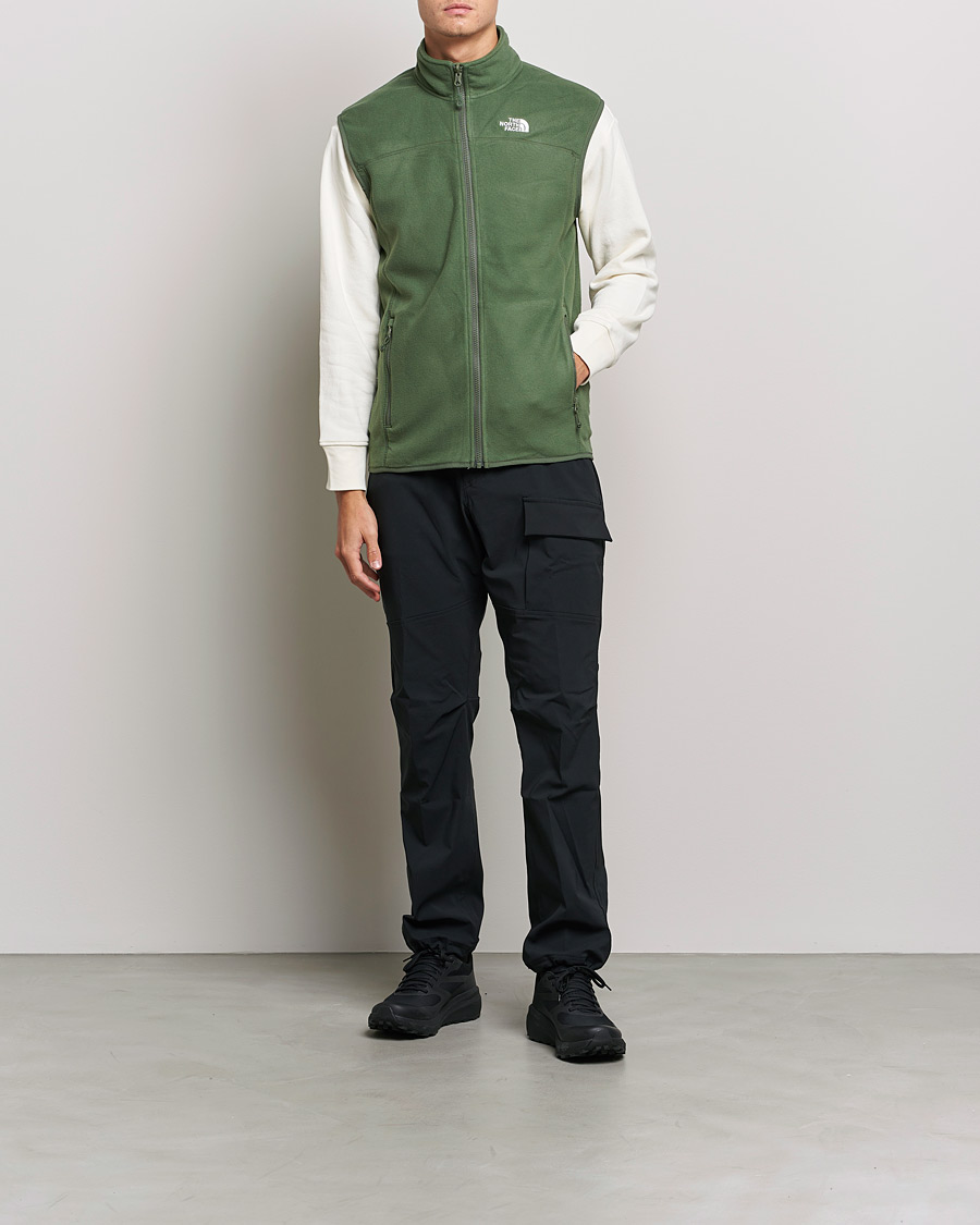 Men | The North Face | The North Face | 100 Glacier Vest Thyme Green