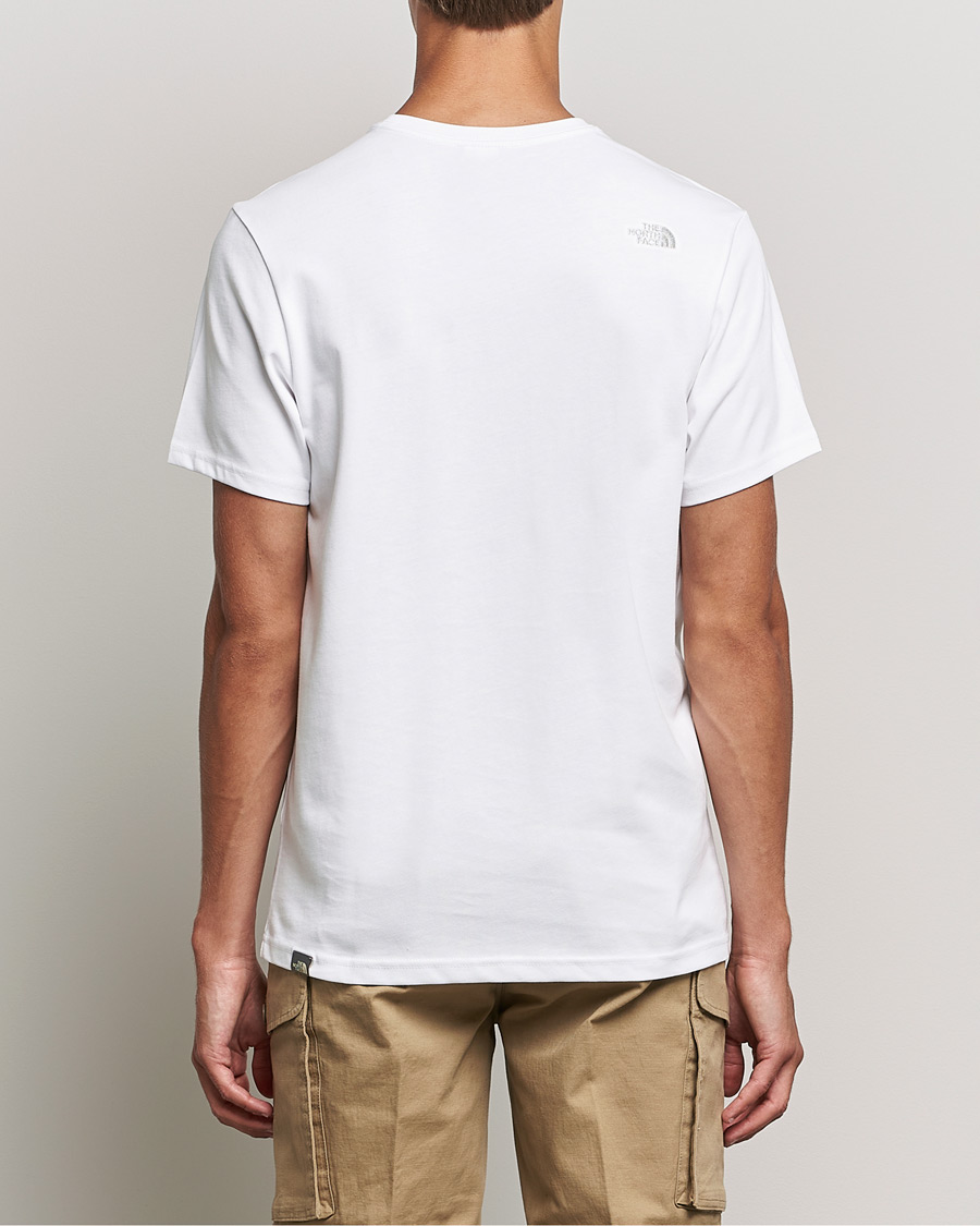 Men | T-Shirts | The North Face | Premium Simple Logo Tee White