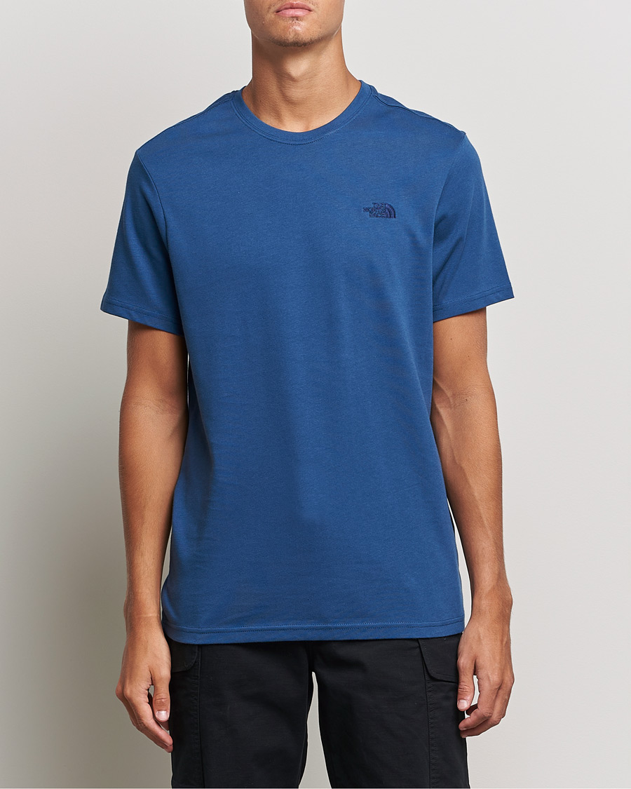 Men | T-Shirts | The North Face | Premium Simple Logo Tee Navy