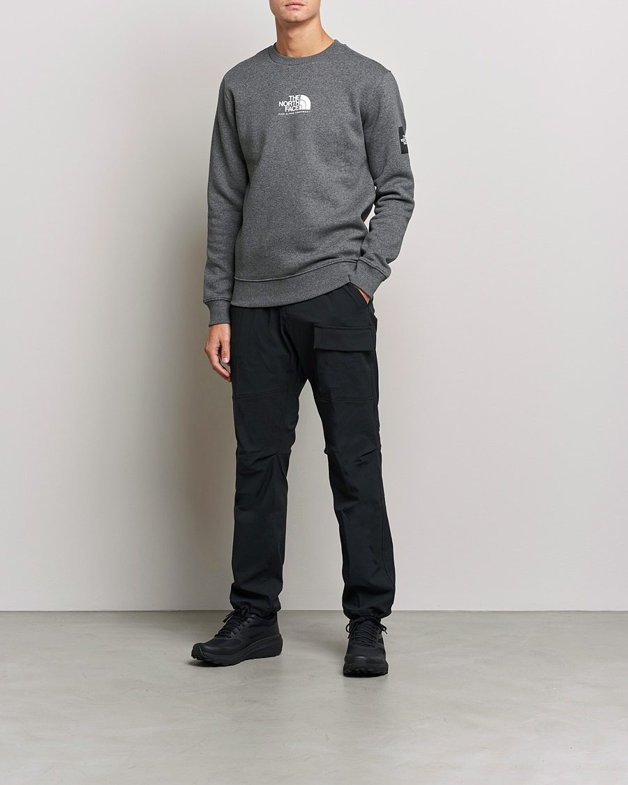 Men | Sweaters & Knitwear | The North Face | Fine Crew Neck Sweatshirt Grey Heather