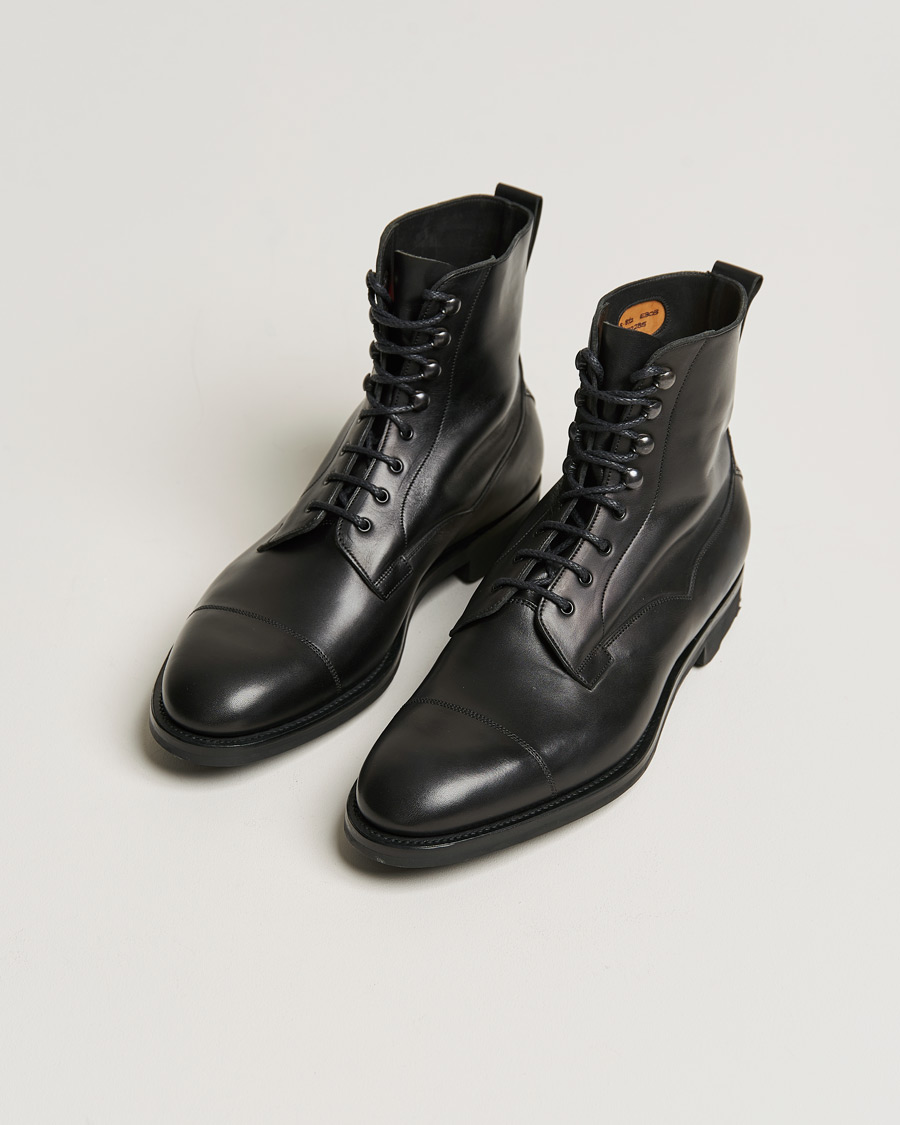 Men | Lace-up Boots | Edward Green | Galway Ridgeway Boot Black Delapré