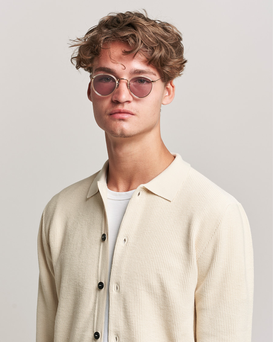 Men | Round Frame Sunglasses | EYEVAN 7285 | 717 Sunglasses Transparent