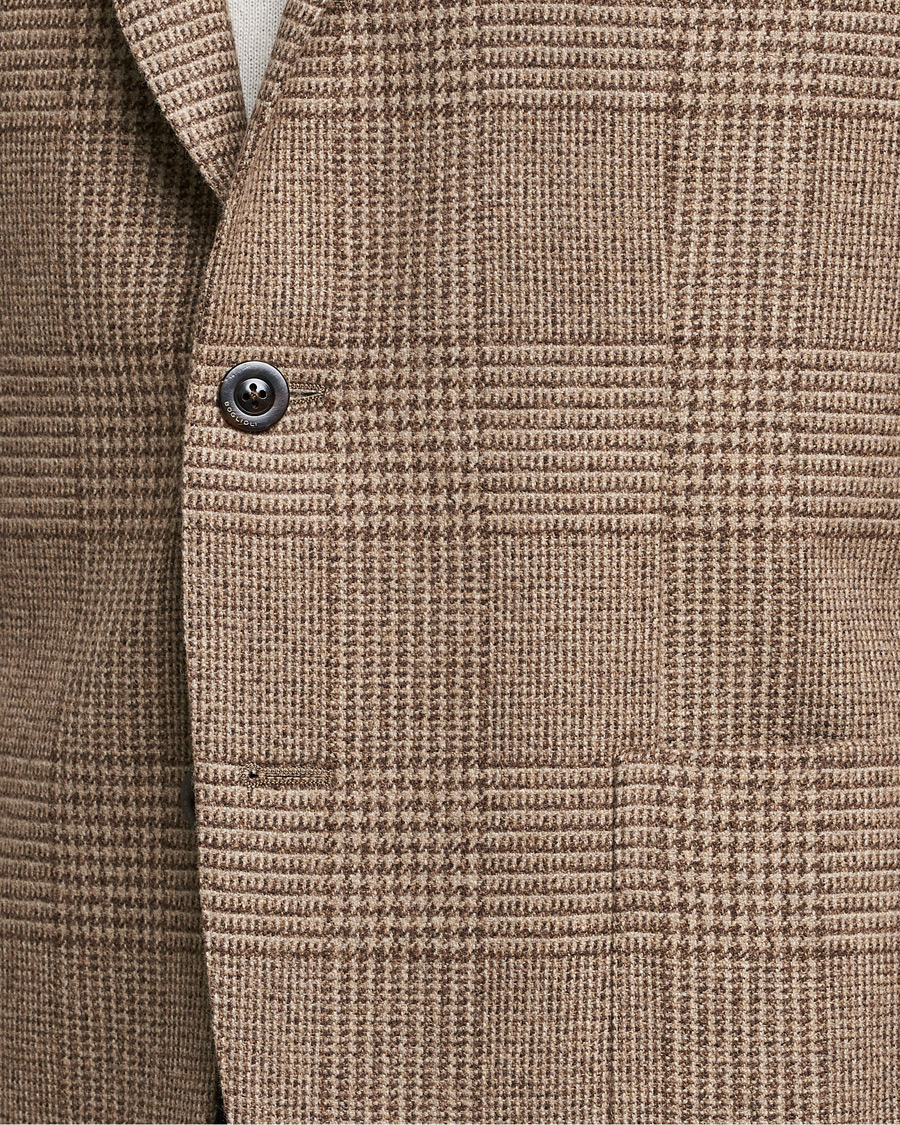 Men | Blazers | Boglioli | K Jacket Prince Of Wales Check Blazer Beige