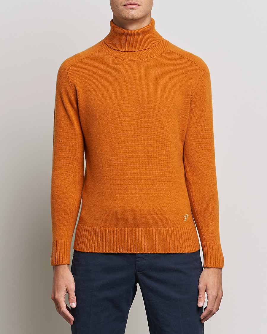 Men | Cashmere sweaters | Valstar | Cariaggi Cashmere Rollneck Orange
