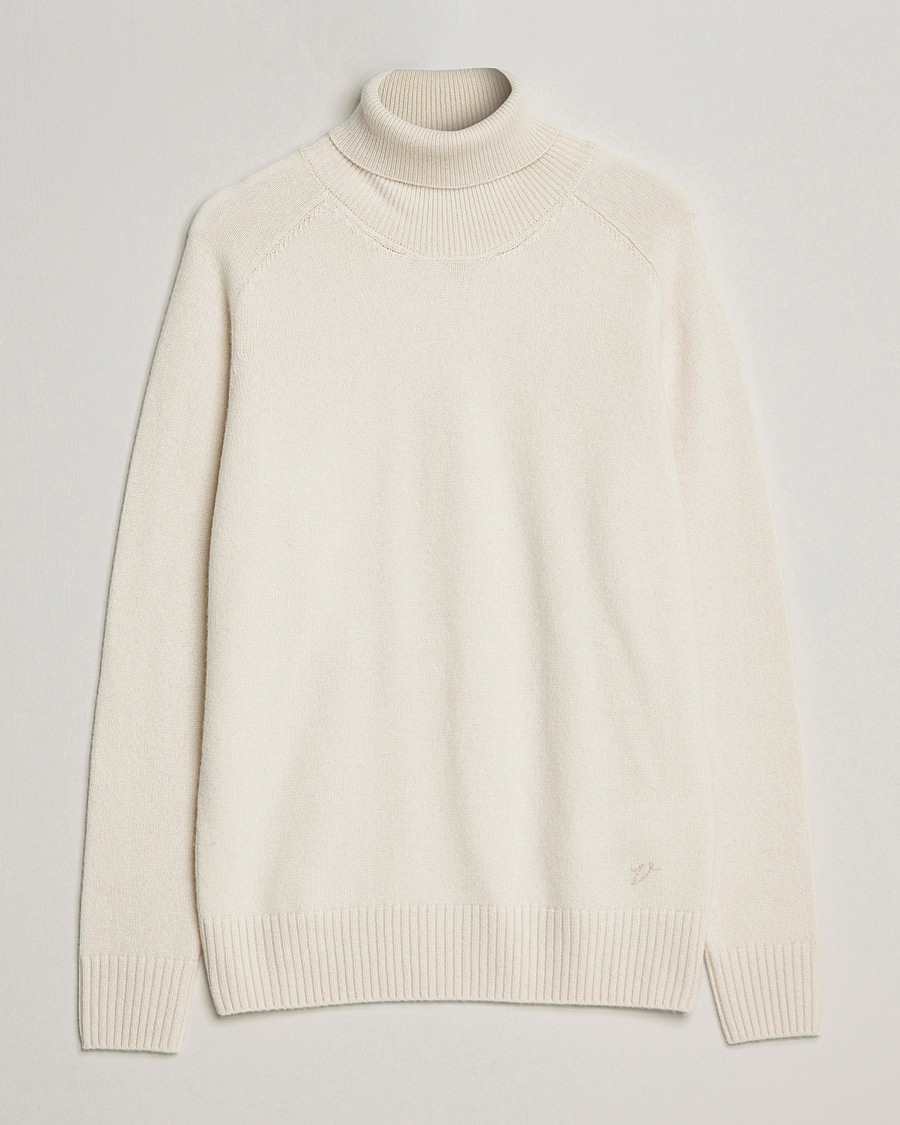 Men | Sweaters & Knitwear | Valstar | Cariaggi Cashmere Rollneck Natural