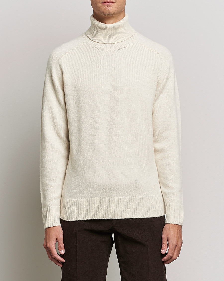 Men | Cashmere sweaters | Valstar | Cariaggi Cashmere Rollneck Natural