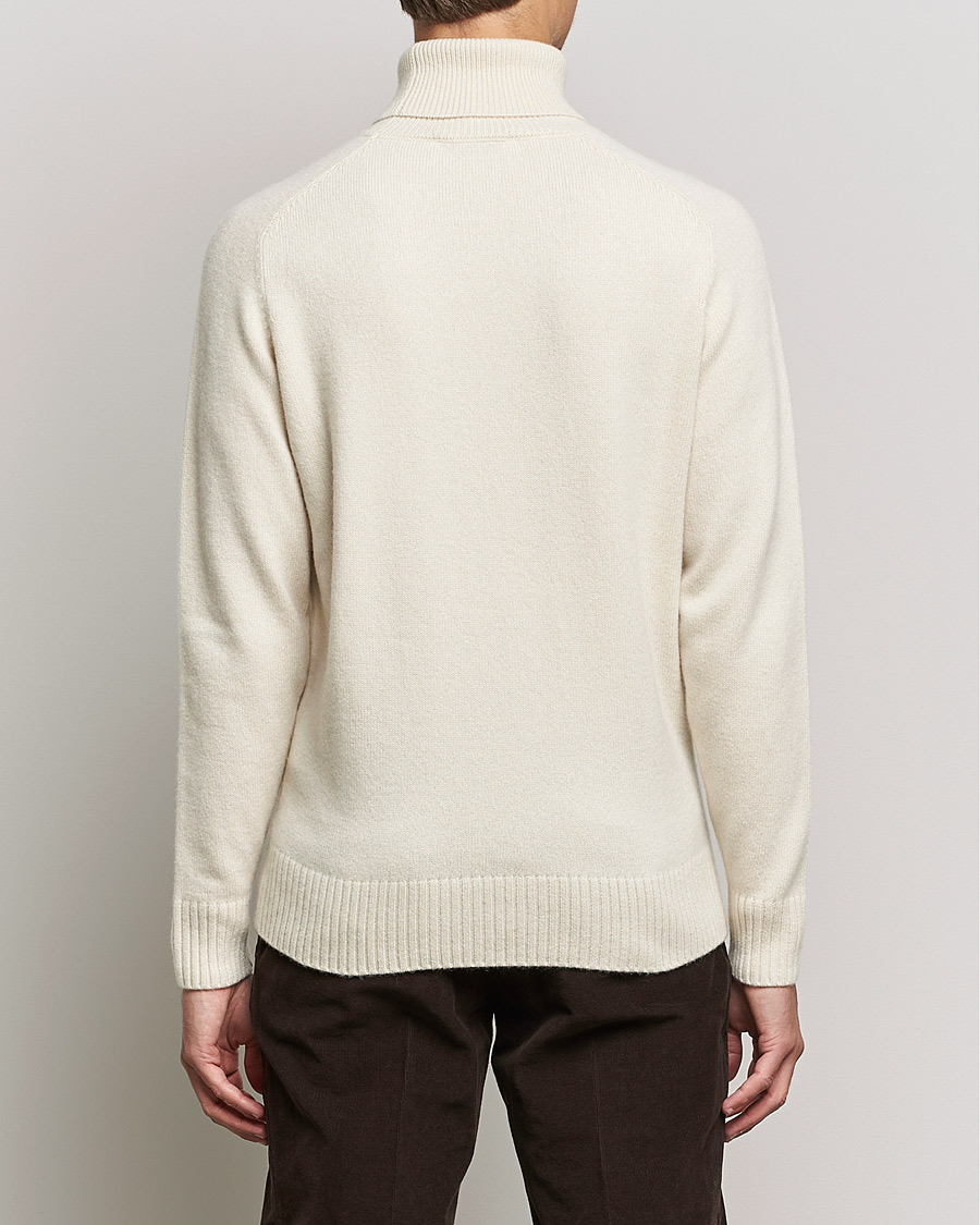 Men | Sweaters & Knitwear | Valstar | Cariaggi Cashmere Rollneck Natural