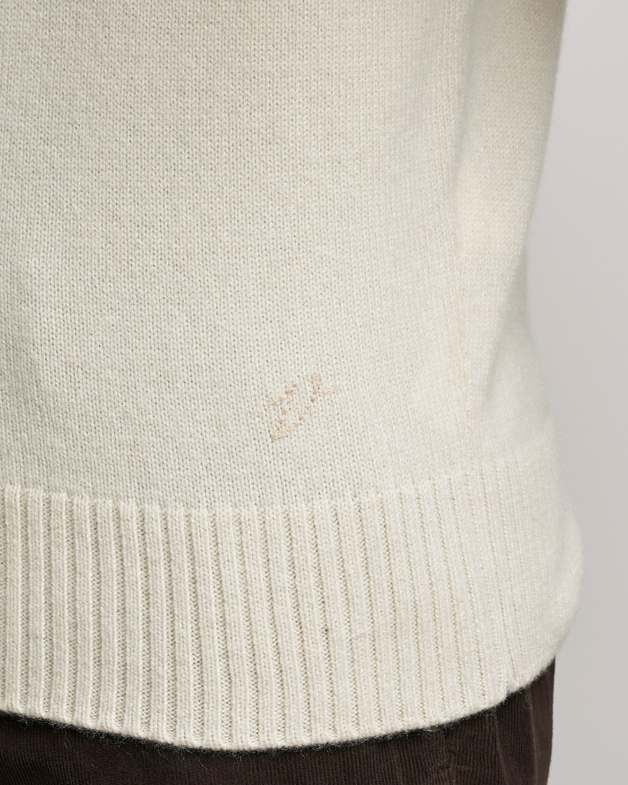 Men | Sweaters & Knitwear | Valstar | Cariaggi Cashmere Rollneck Natural