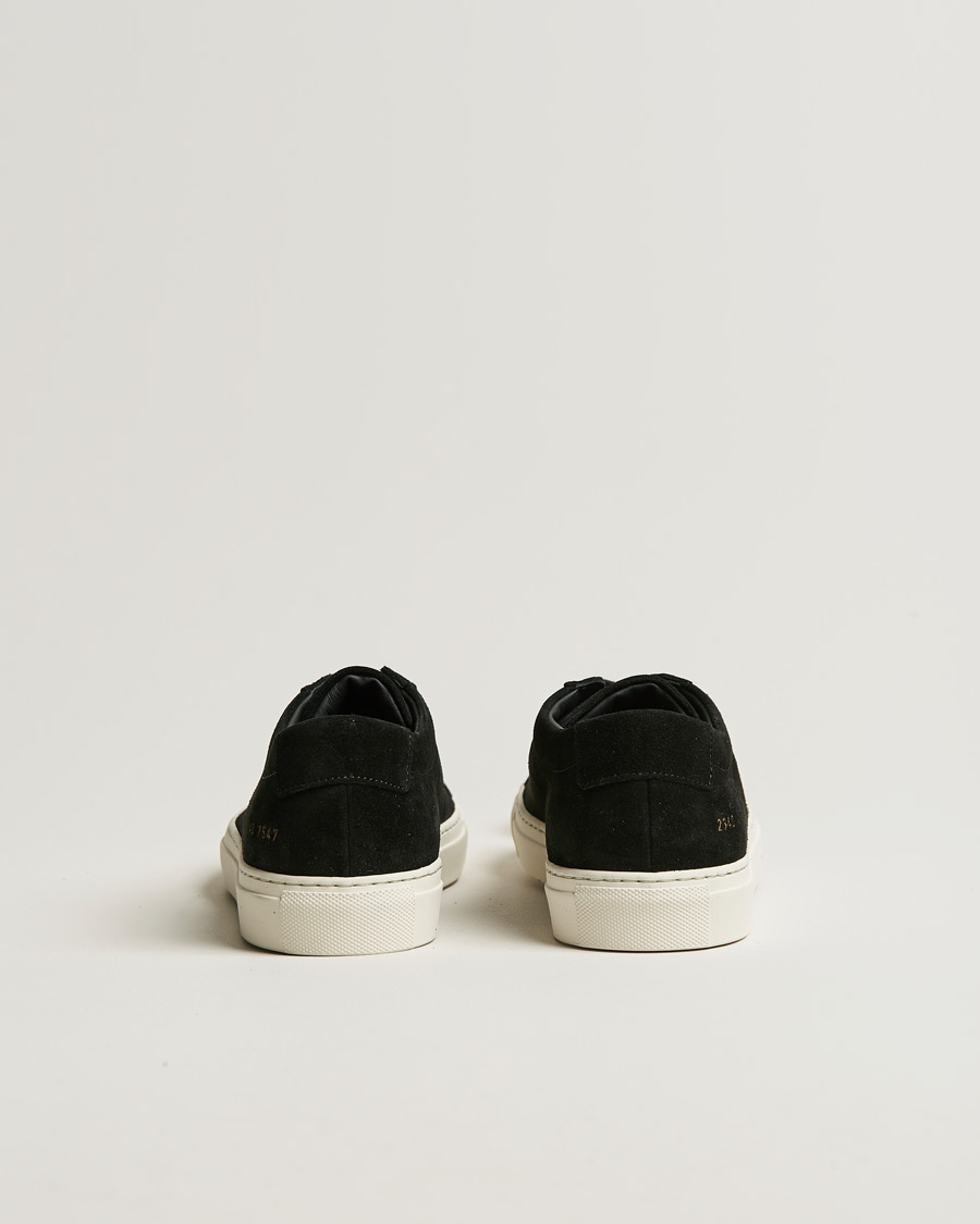 Men | Common Projects Original Achilles Suede Sneaker Black | Common Projects | Original Achilles Suede Sneaker Black
