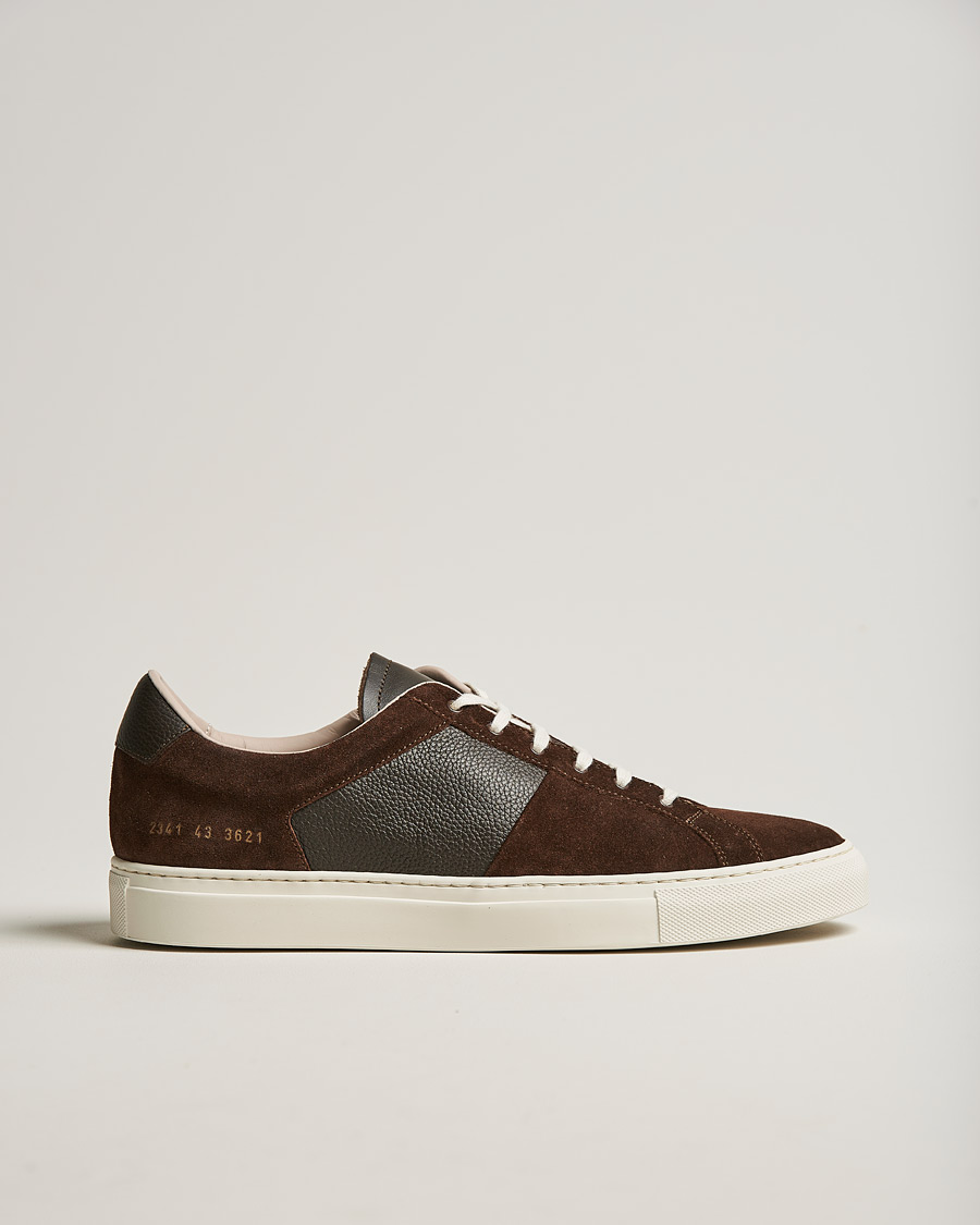 Men | Common Projects Winter Achilles Suede Nappa Sneaker Brown | Common Projects | Winter Achilles Suede Nappa Sneaker Brown