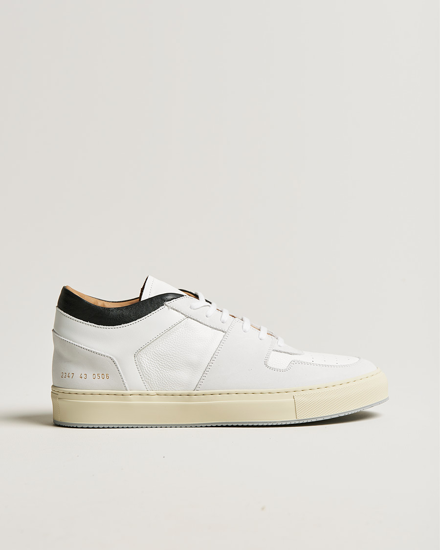 Men | Common Projects Decades Mid Sneaker White | Common Projects | Decades Mid Sneaker White