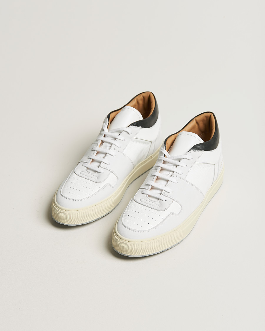 Men | White Sneakers | Common Projects | Decades Mid Sneaker White