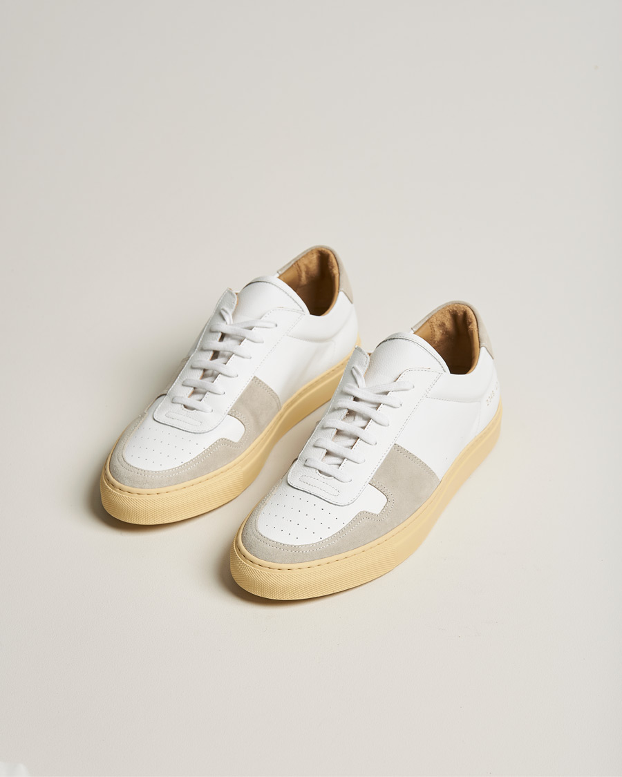 Men | White Sneakers | Common Projects | B Ball Sneaker White