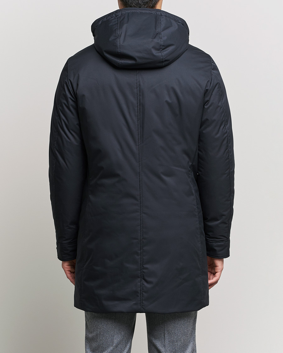 Men | Coats & Jackets | MooRER | Vermont Waterproof Padded Parka Navy