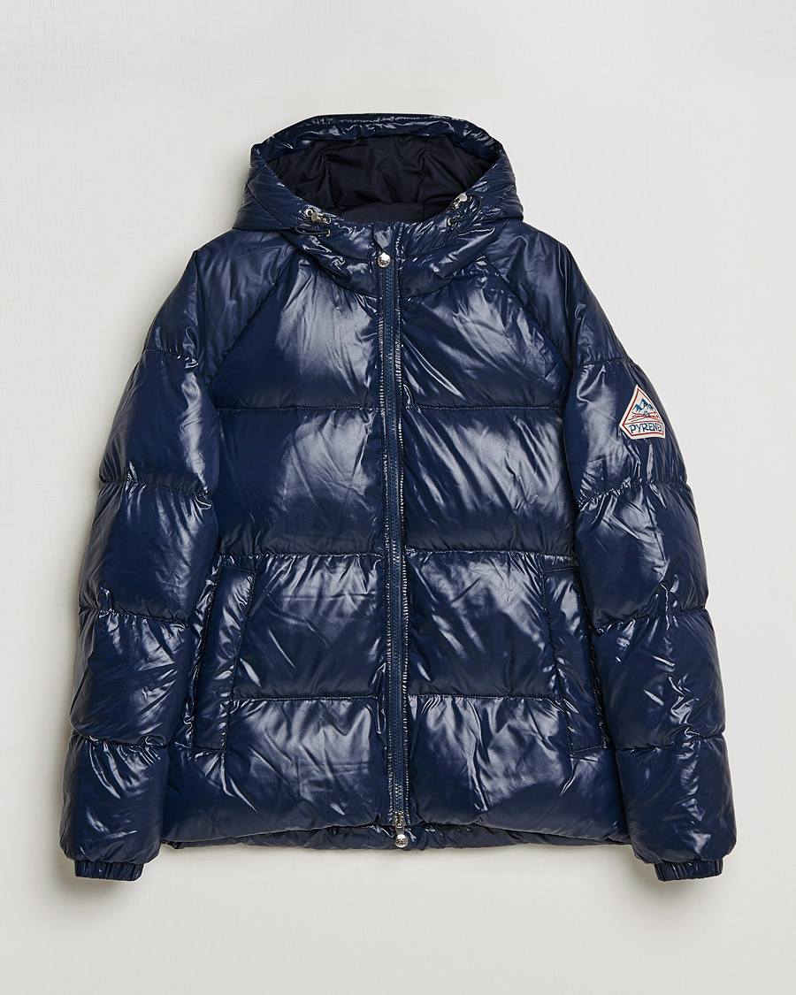 Men | New Brands | Pyrenex | Sten Hooded Puffer Jacket Amiral