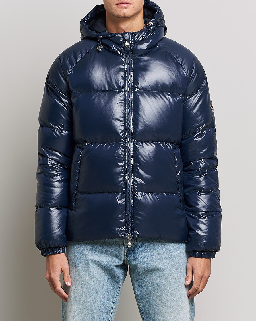 Men | Coats & Jackets | Pyrenex | Sten Hooded Puffer Jacket Amiral