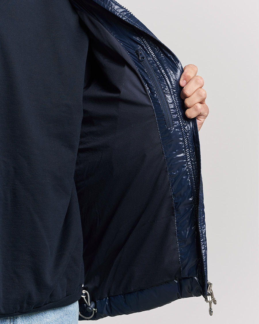 Men | Coats & Jackets | Pyrenex | Sten Hooded Puffer Jacket Amiral