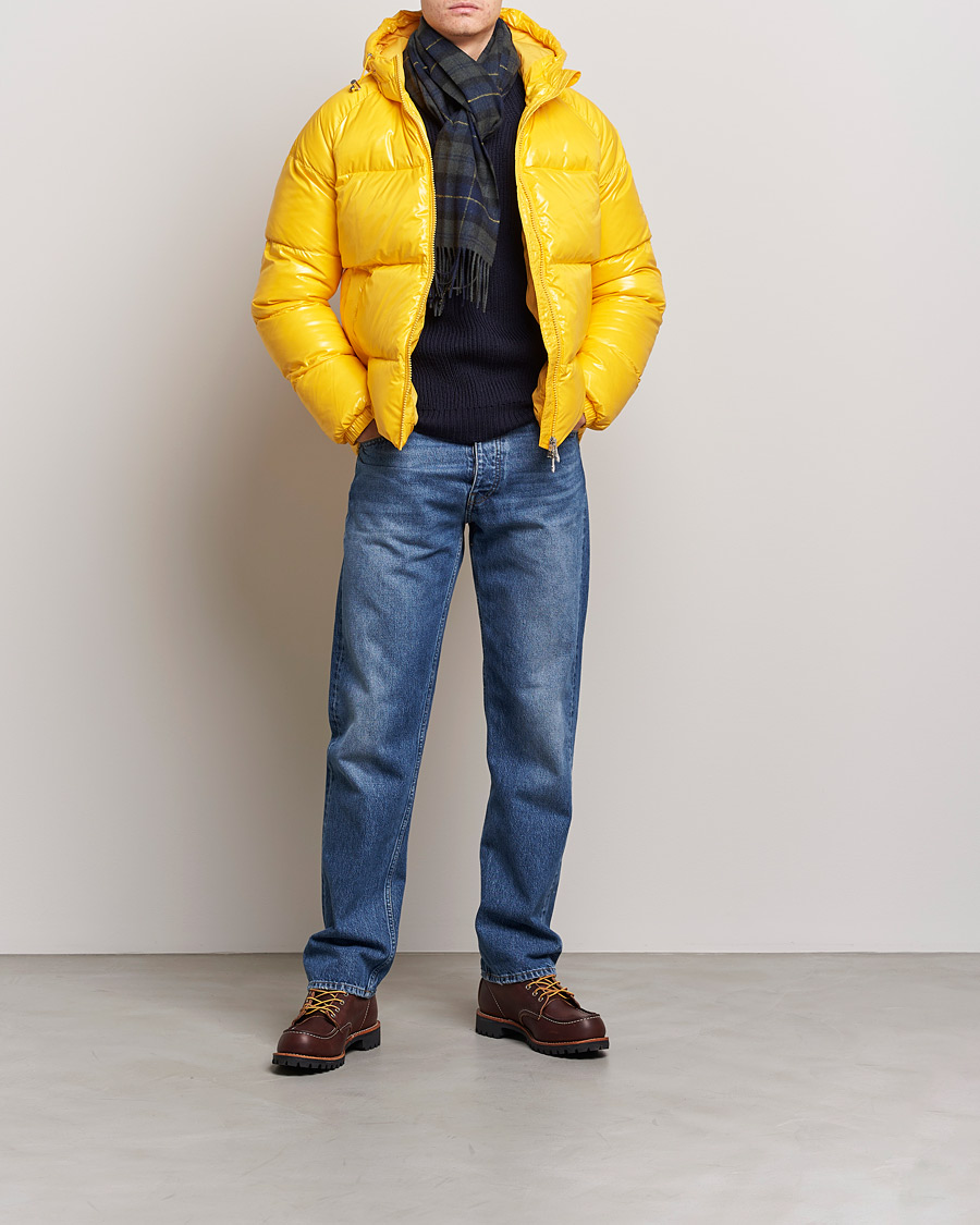 Men | Coats & Jackets | Pyrenex | Sten Hooded Puffer Jacket Spectra Yellow