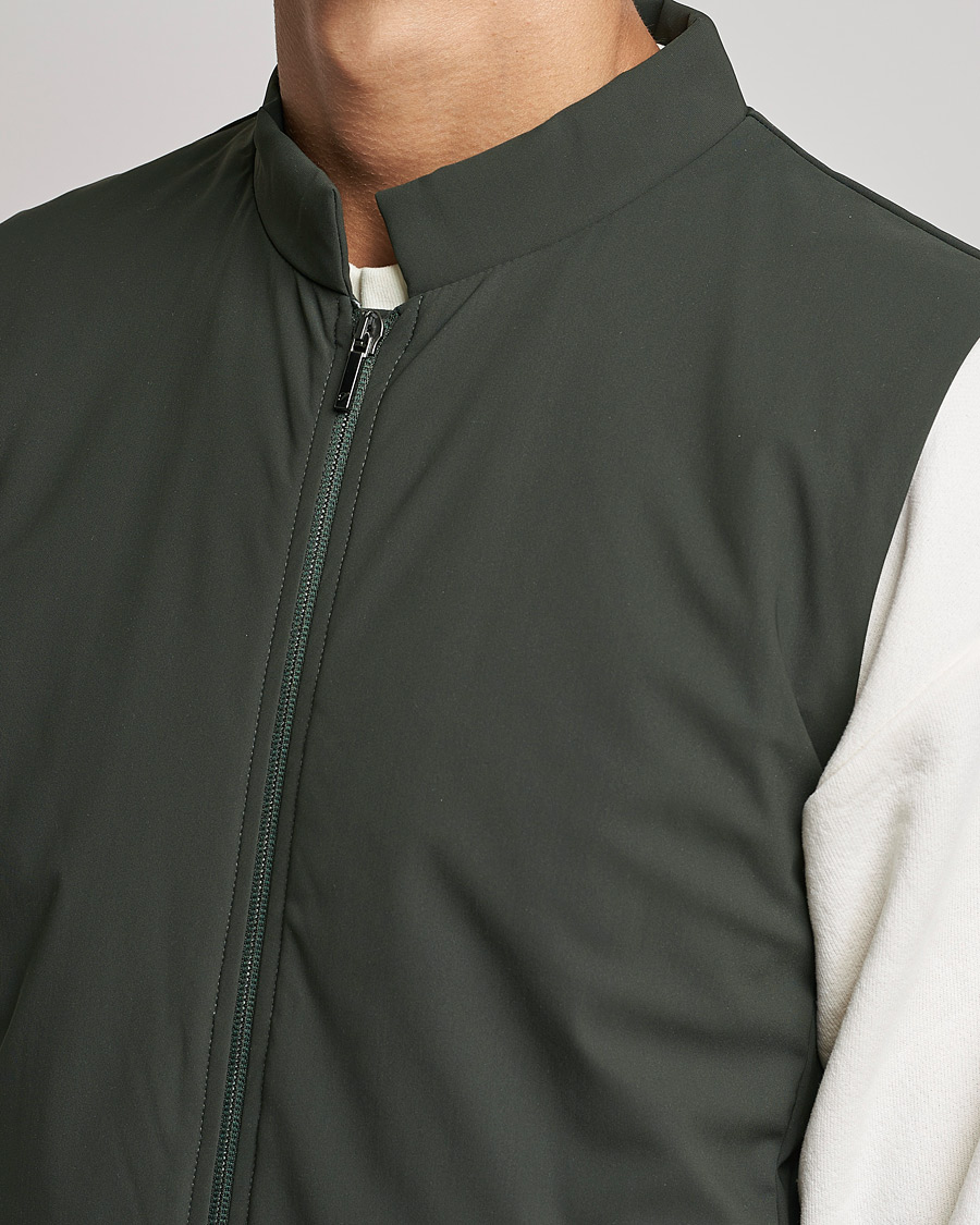 Men | Gilets | Stenströms | Active Jersey Sport Vest Green