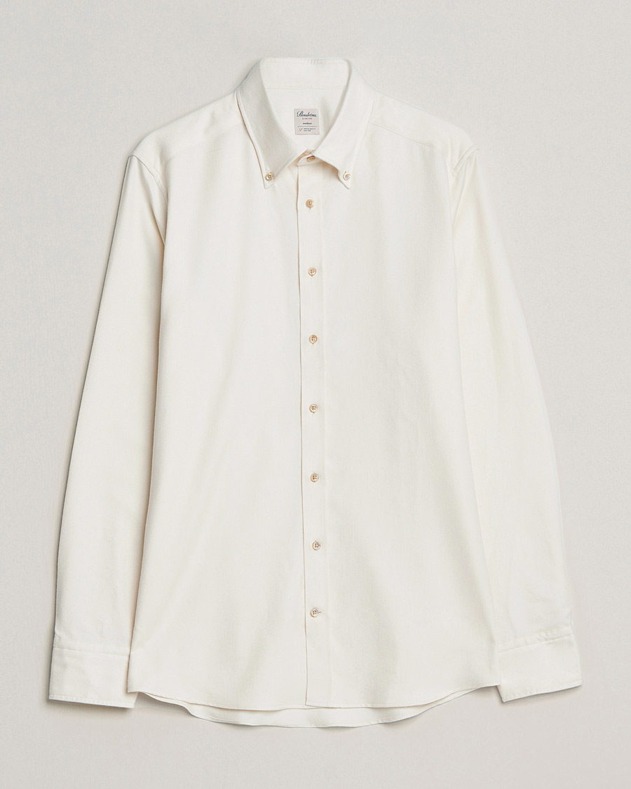 Men |  | Stenströms | Slimline Flannel Shirt White