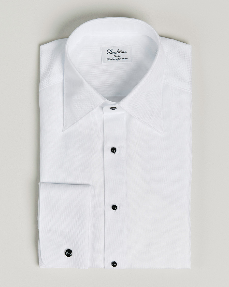 Men |  | Stenströms | Slimline Tuxedo Shirt White