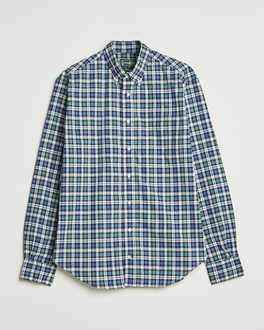 Men | Shirts | Gitman Vintage | Button Down Poplin Shirt Daywatch Check