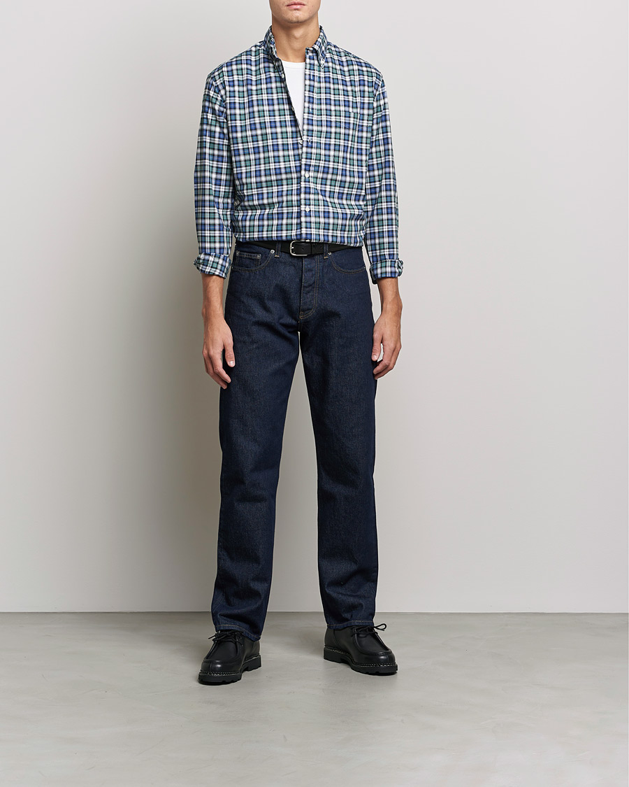 Men | Shirts | Gitman Vintage | Button Down Poplin Shirt Daywatch Check