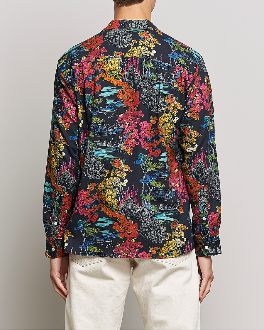 Men | Shirts | Gitman Vintage | Japanese Winter Garden Camp Shirt Multicolor