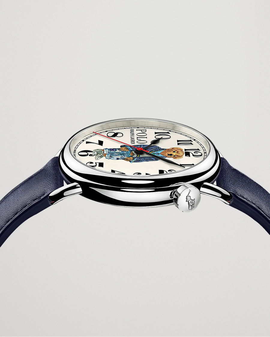 Men | Fine watches | Polo Ralph Lauren | 42mm Automatic Cricket Bear White Dial 