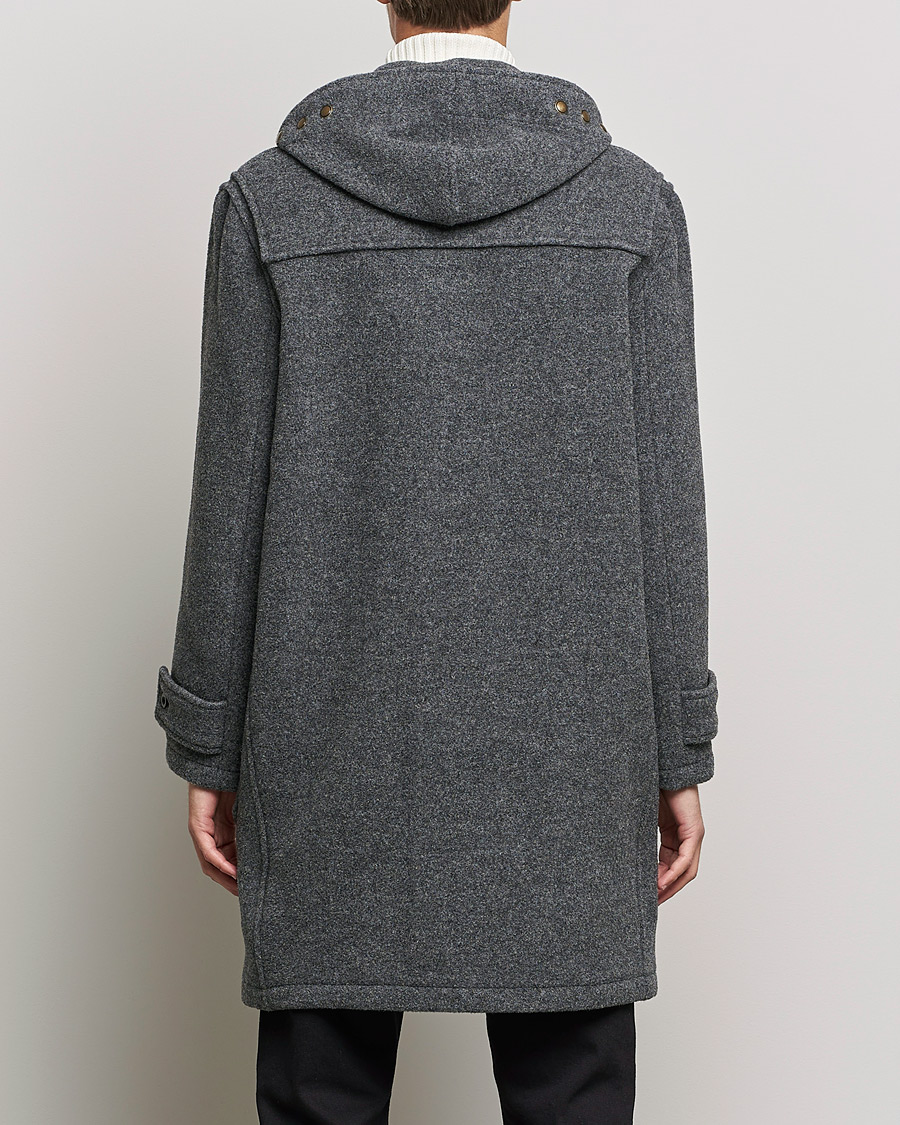 Men | Coats & Jackets | Gloverall | 575 Monty Original Duffle Coat Grey/Blackwatch