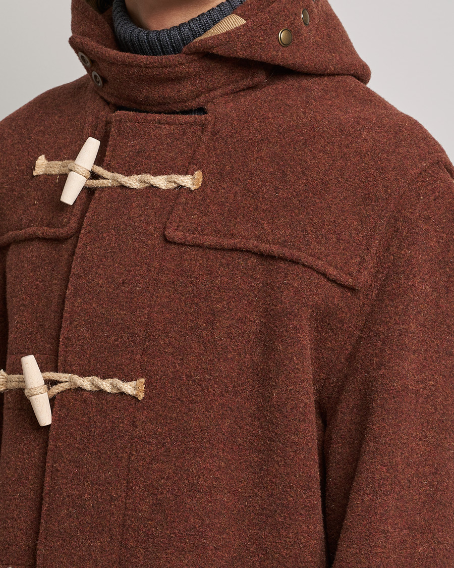 Men | Coats & Jackets | Gloverall | 575 Monty Original Duffle Coat Rust