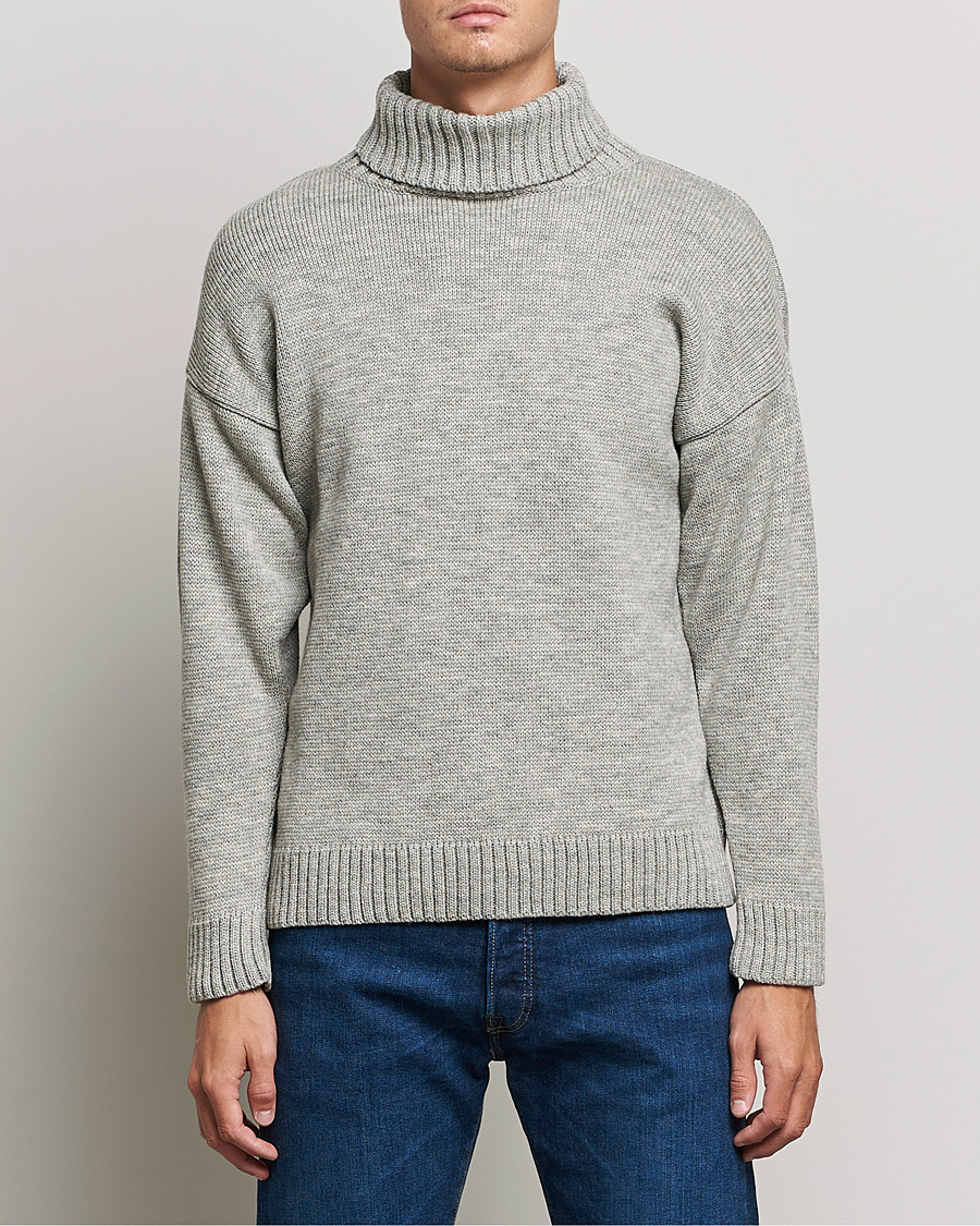 Ermenegildo Zegna Roll-neck Cable-knit Wool Sweater in Black for Men Mens Clothing Sweaters and knitwear Turtlenecks 