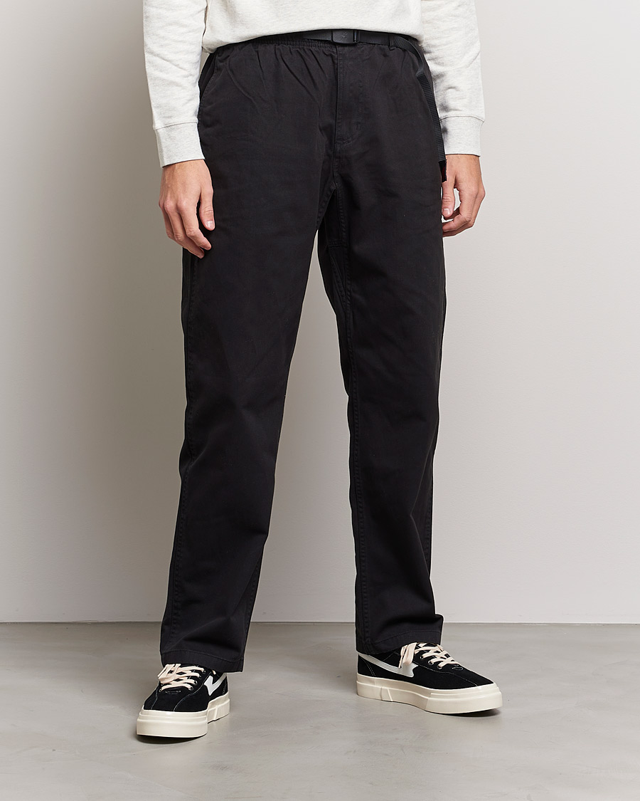 Men | Trousers | Gramicci | Cotton Pants Black